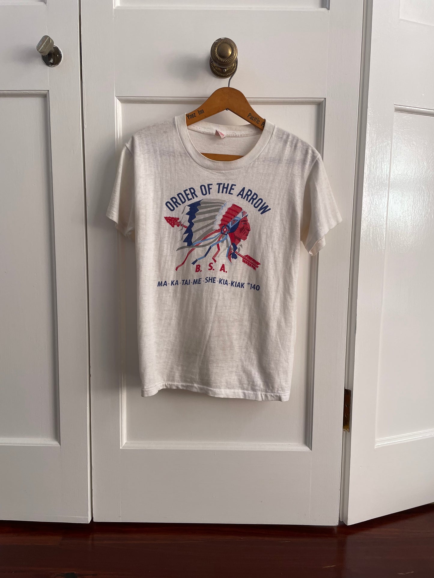 Vintage 1950s Boy Scouts of America Order of the Arrow Tee